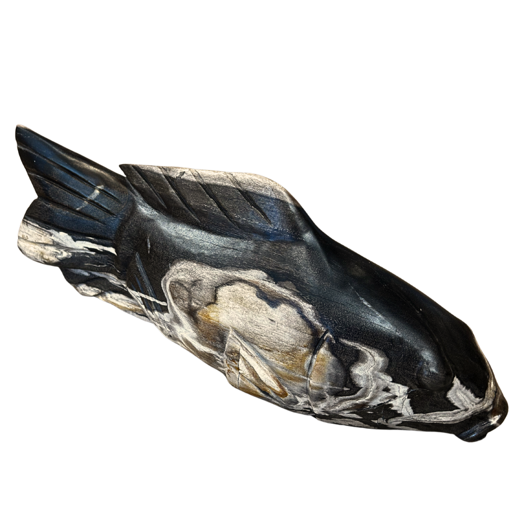 Petrified Wood Fish, Large