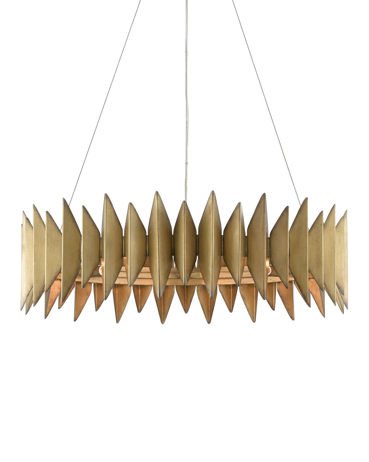 Potter Gold Chandelier