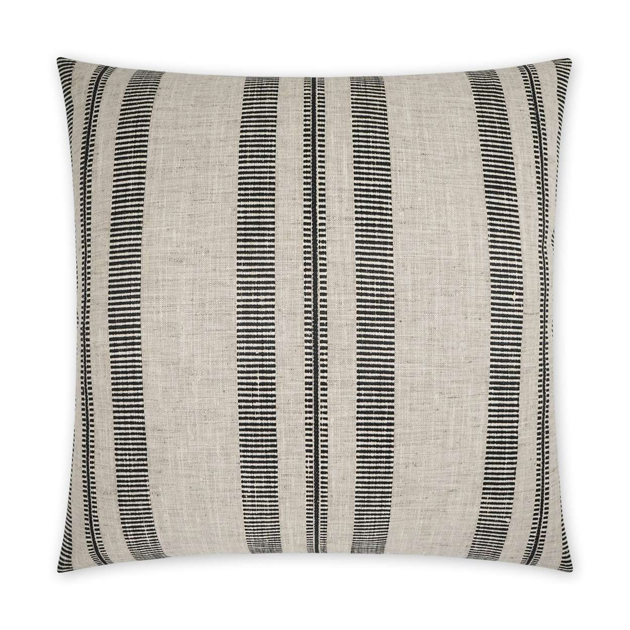 Onyx Striped Pillow