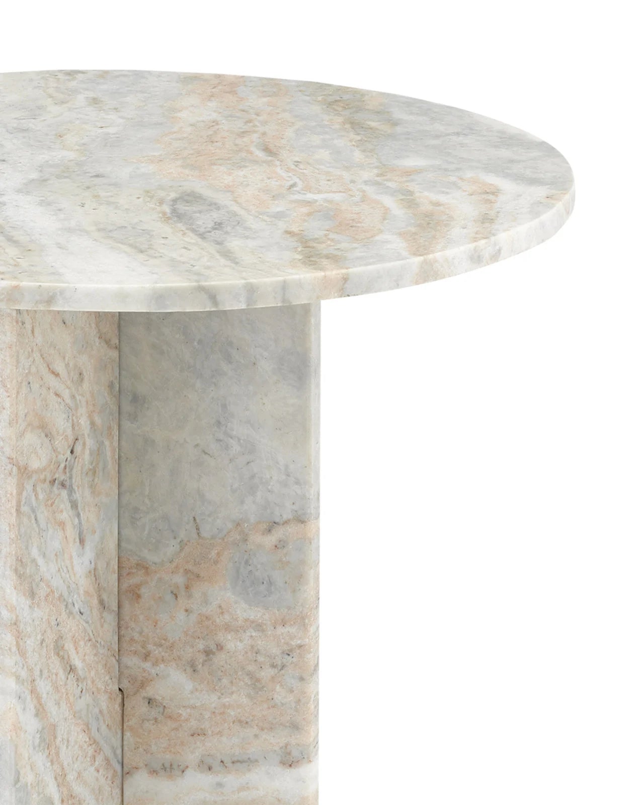 Harmon Tornto Marble Accent Table