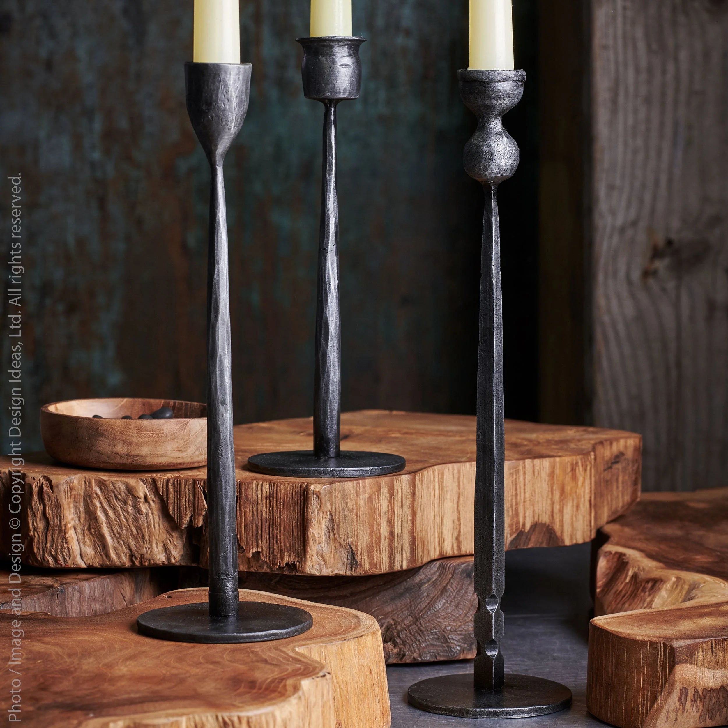 Jasper Candle Holders