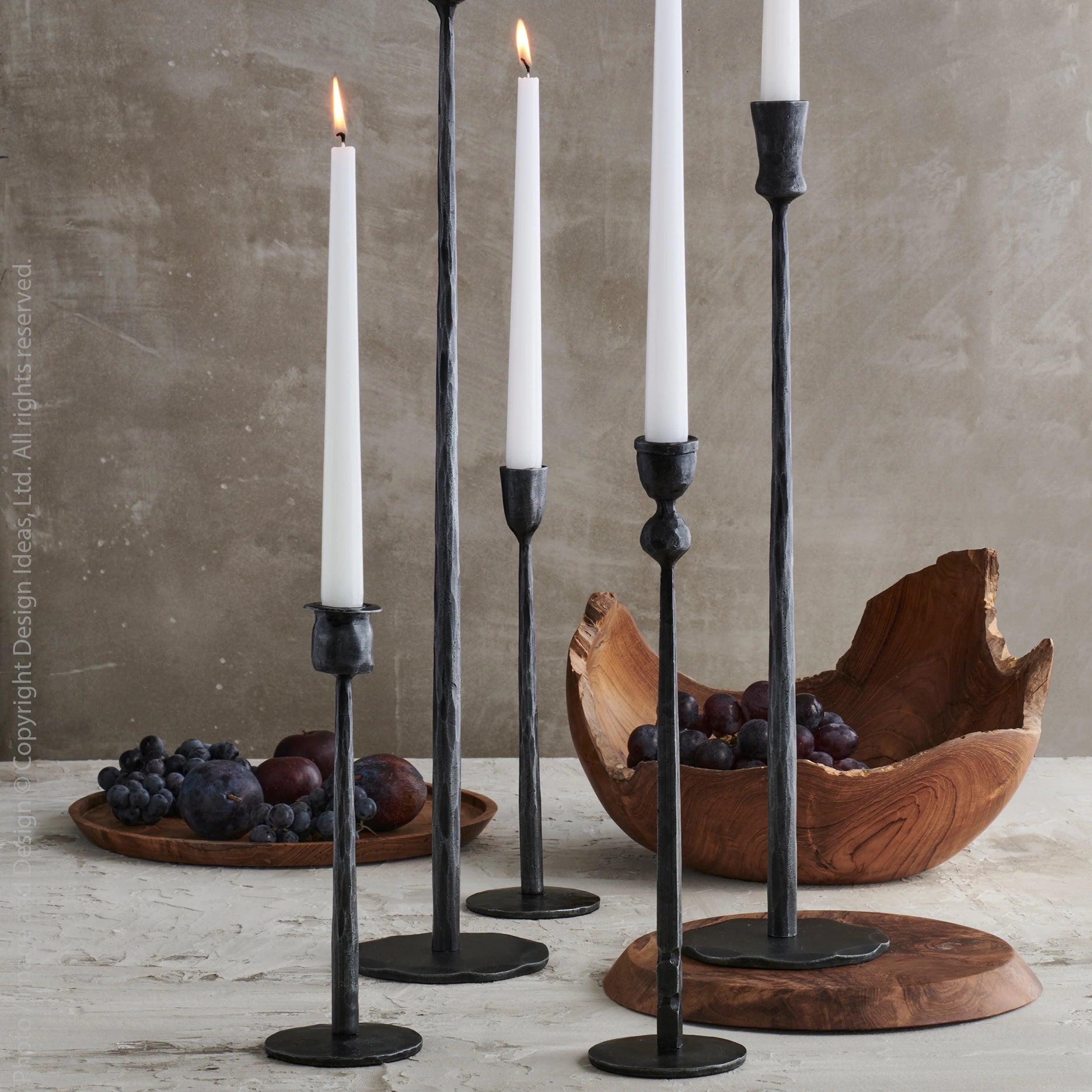 Jasper Candle Holders