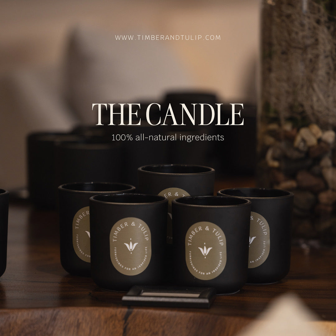 Timber & Tulip Candle