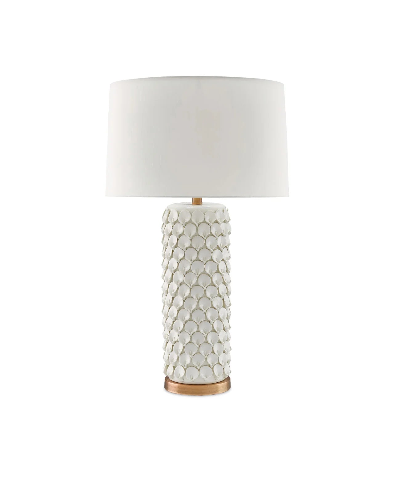 Calla Lily White Table Lamp