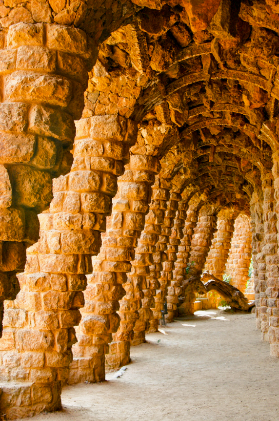 "Park Güell, Barcelona, Spain" by Katie Boyd Photography