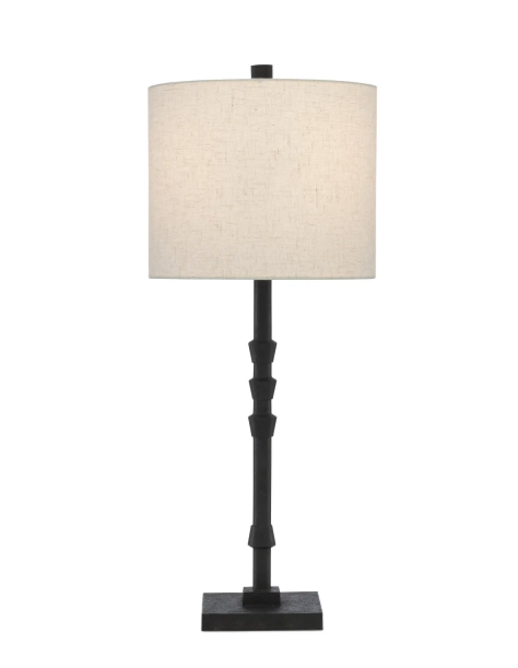 Lohn Black Table Lamp