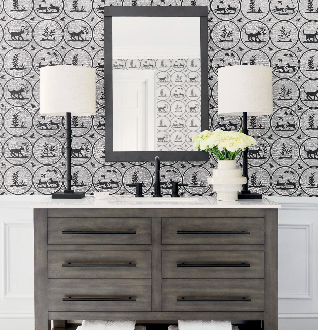 Lohn Black Table Lamp