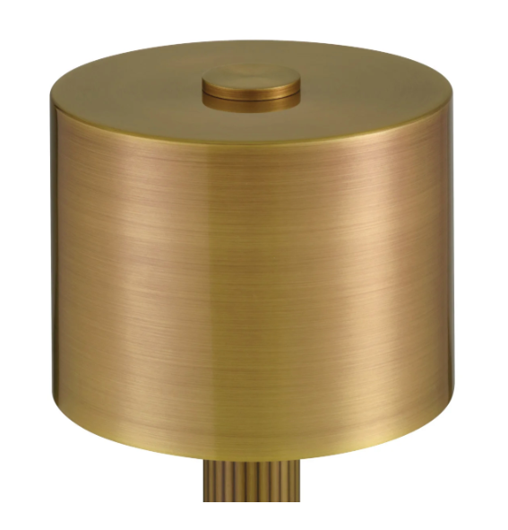 Traverse Brass Cordless Table Lamp