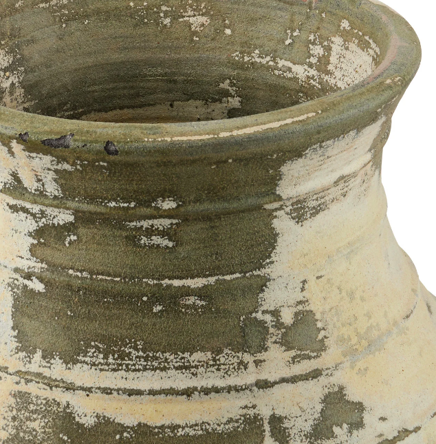 Ragusa Large Antique White Urn