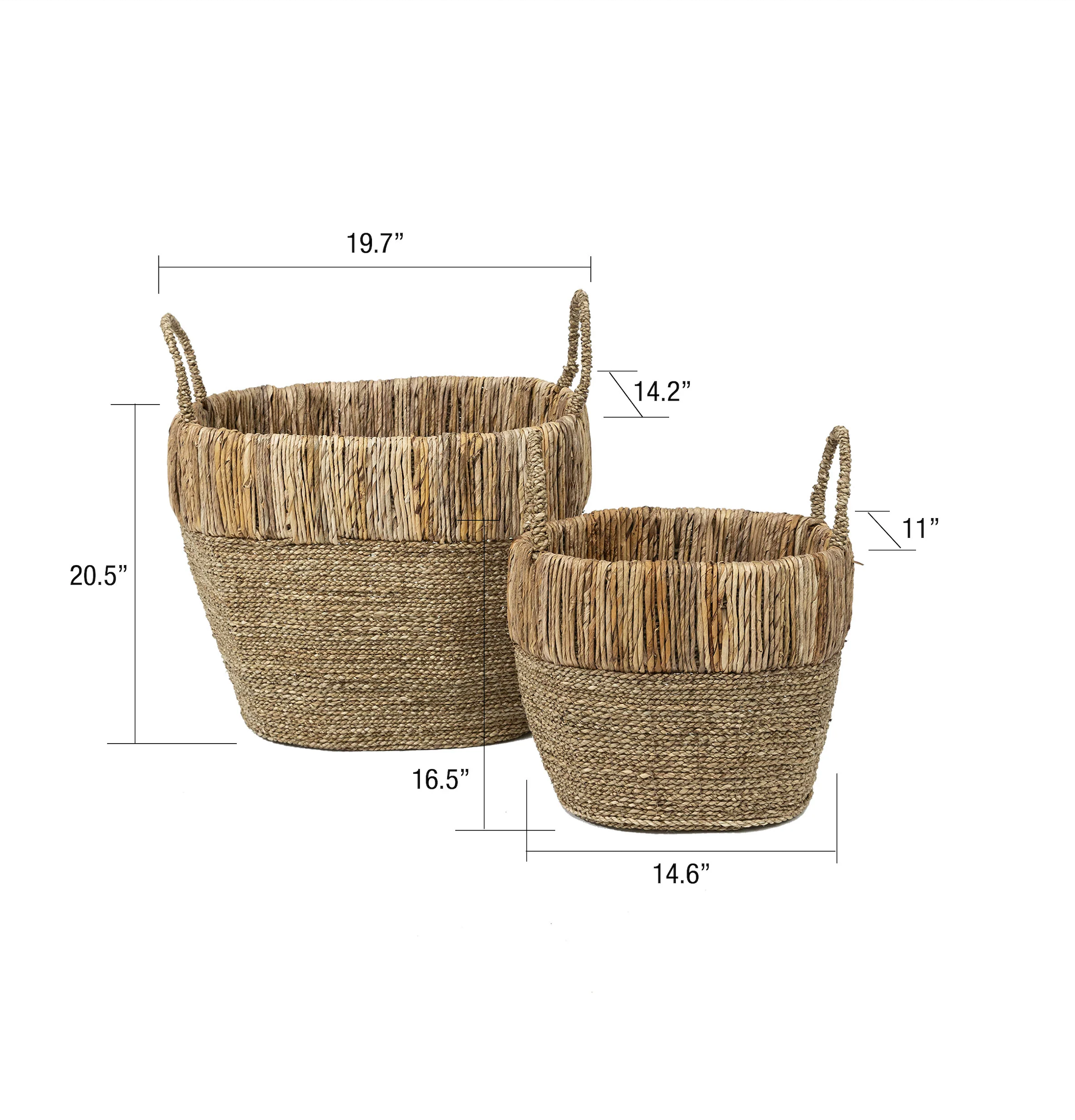 Rena Baskets, Set of 2
