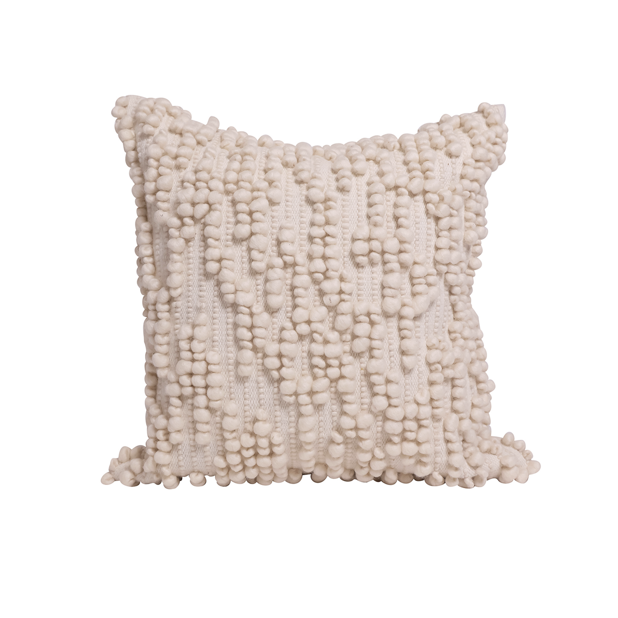 Wooly Bubbles Throw Pillow