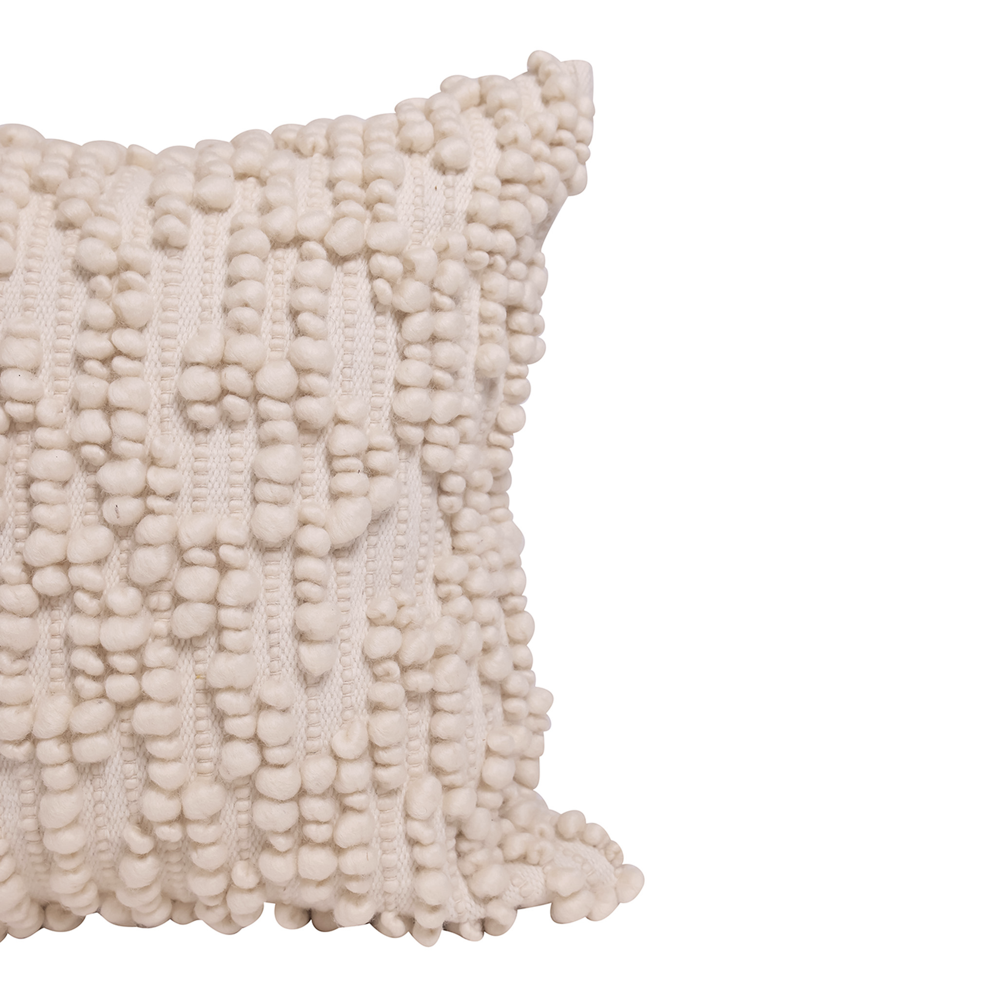 Wooly Bubbles Throw Pillow