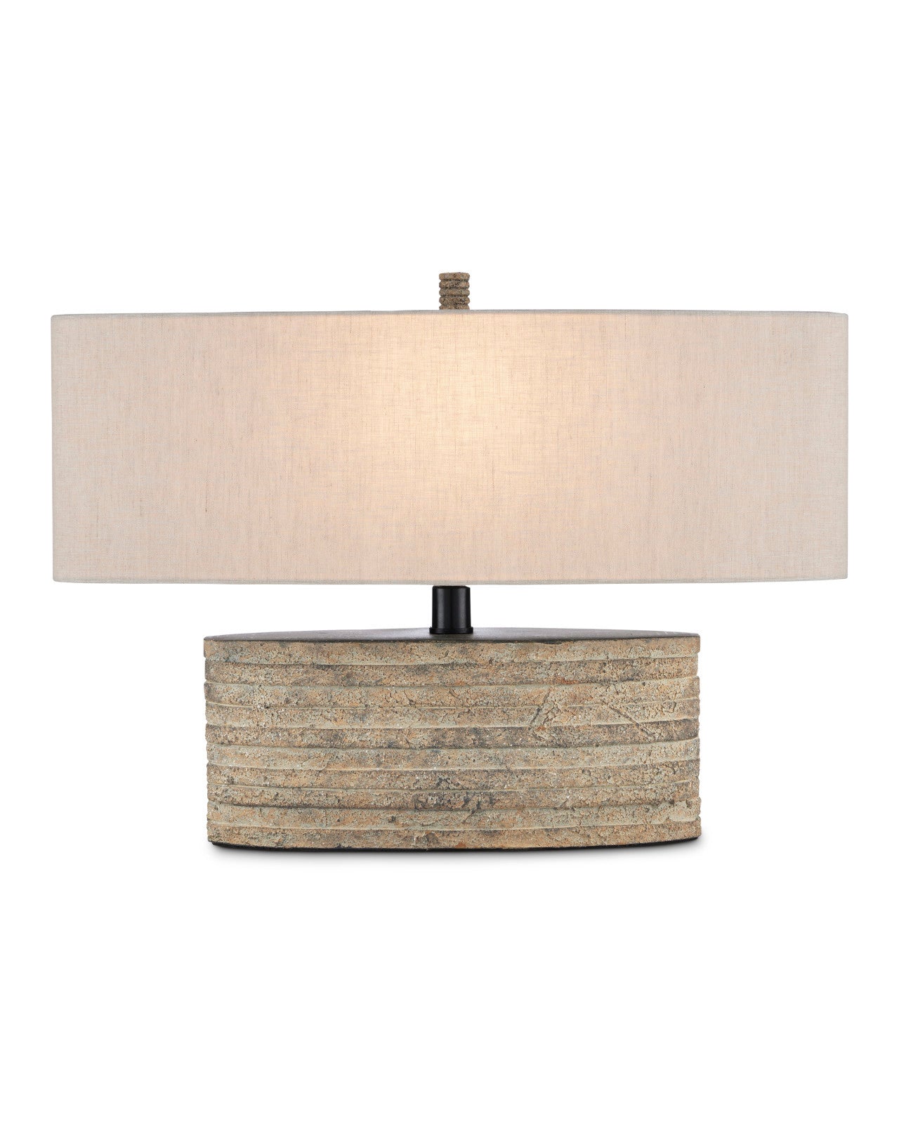 Innkeeper Rustic Oval Table Lamp