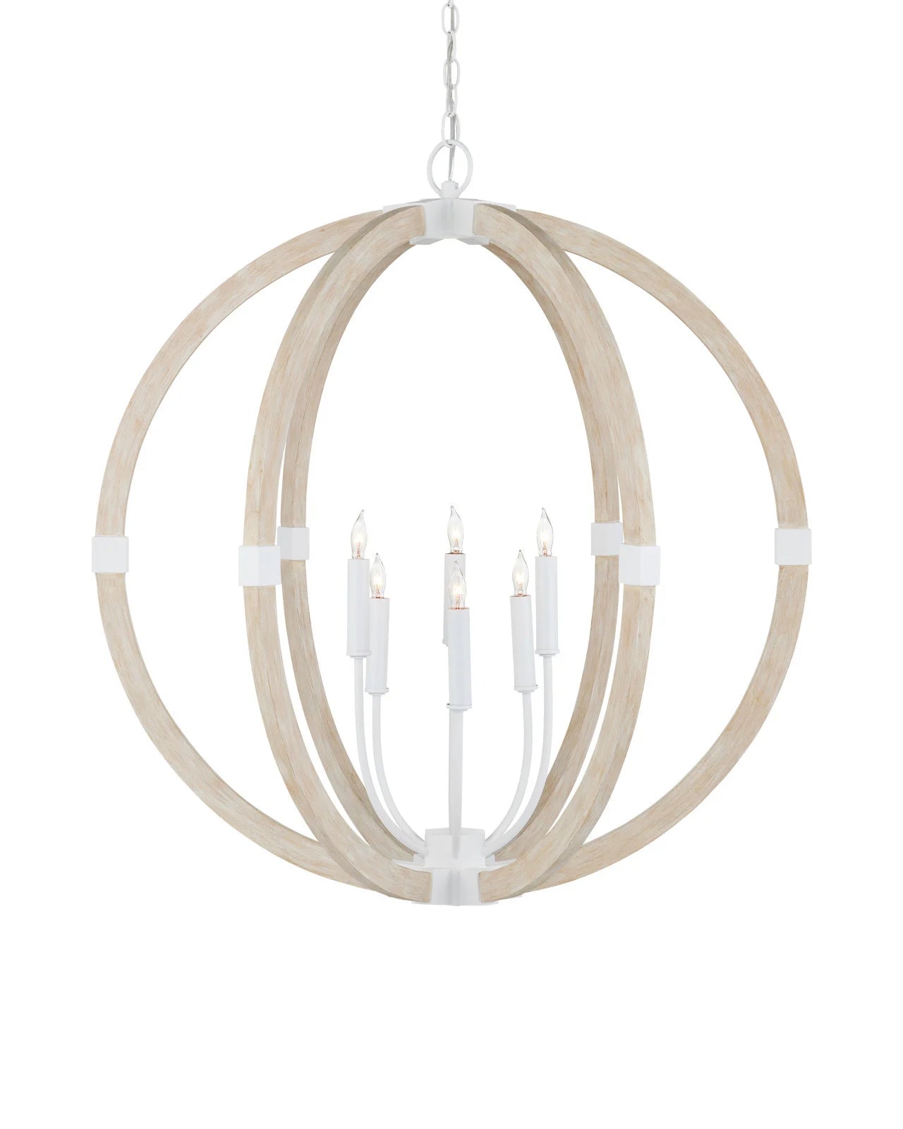 Bastian Gray Orb Lantern