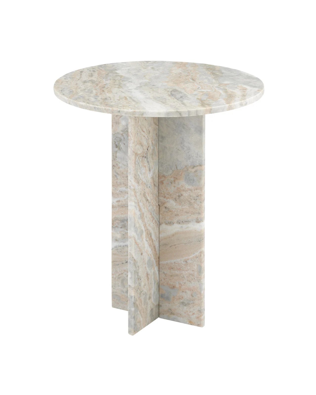 Harmon Tornto Marble Accent Table