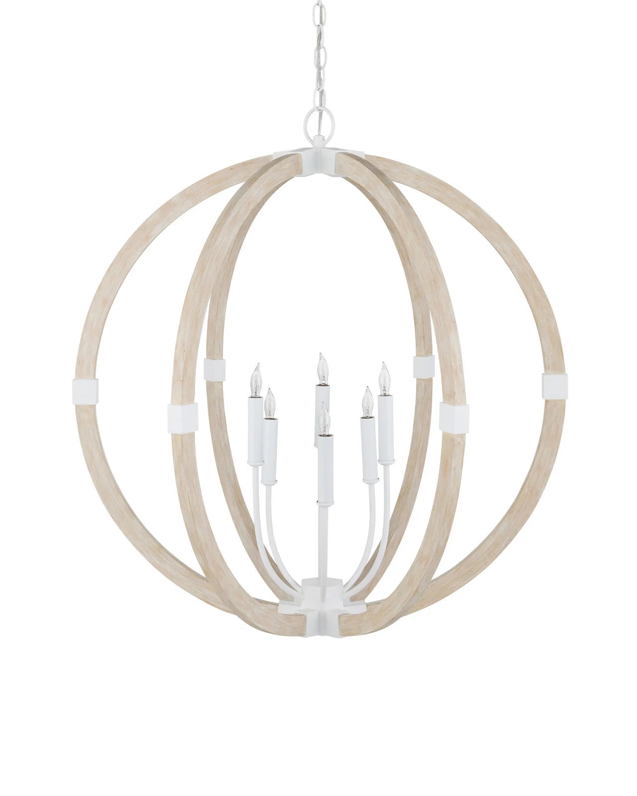 Bastian Gray Orb Lantern