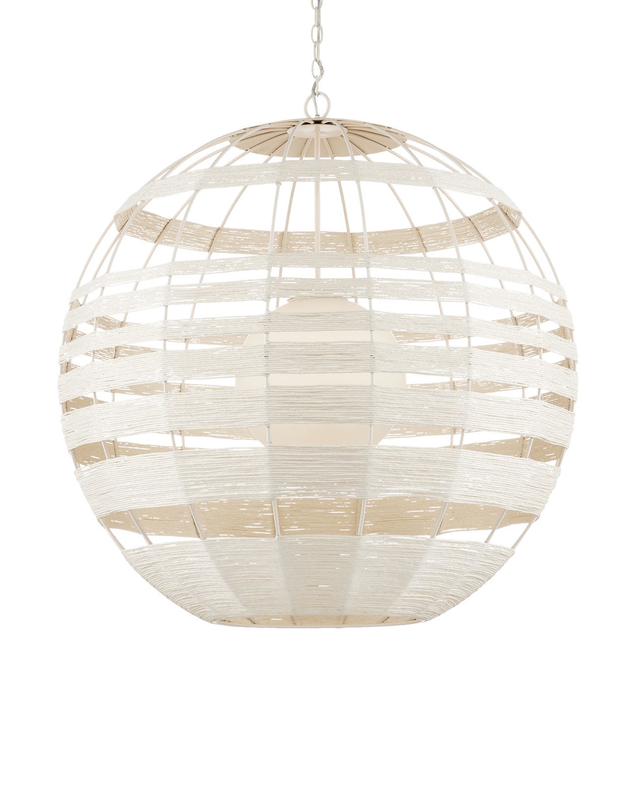 Lapsley White Orb Chandelier