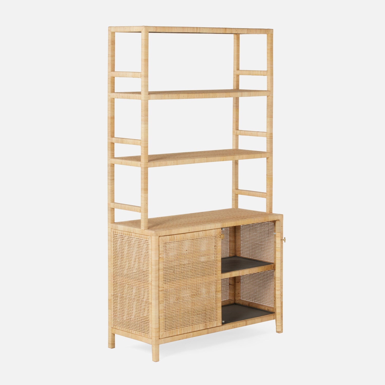 Isla Bookcase w/ Hutch