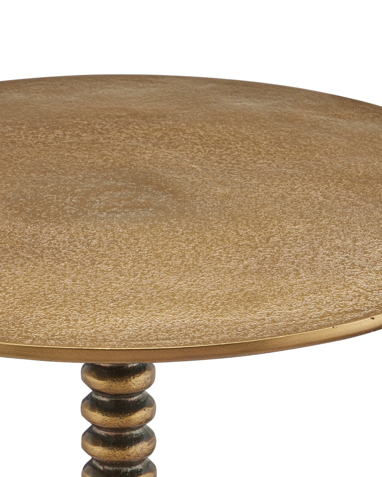 Dasari Brass Accent Table