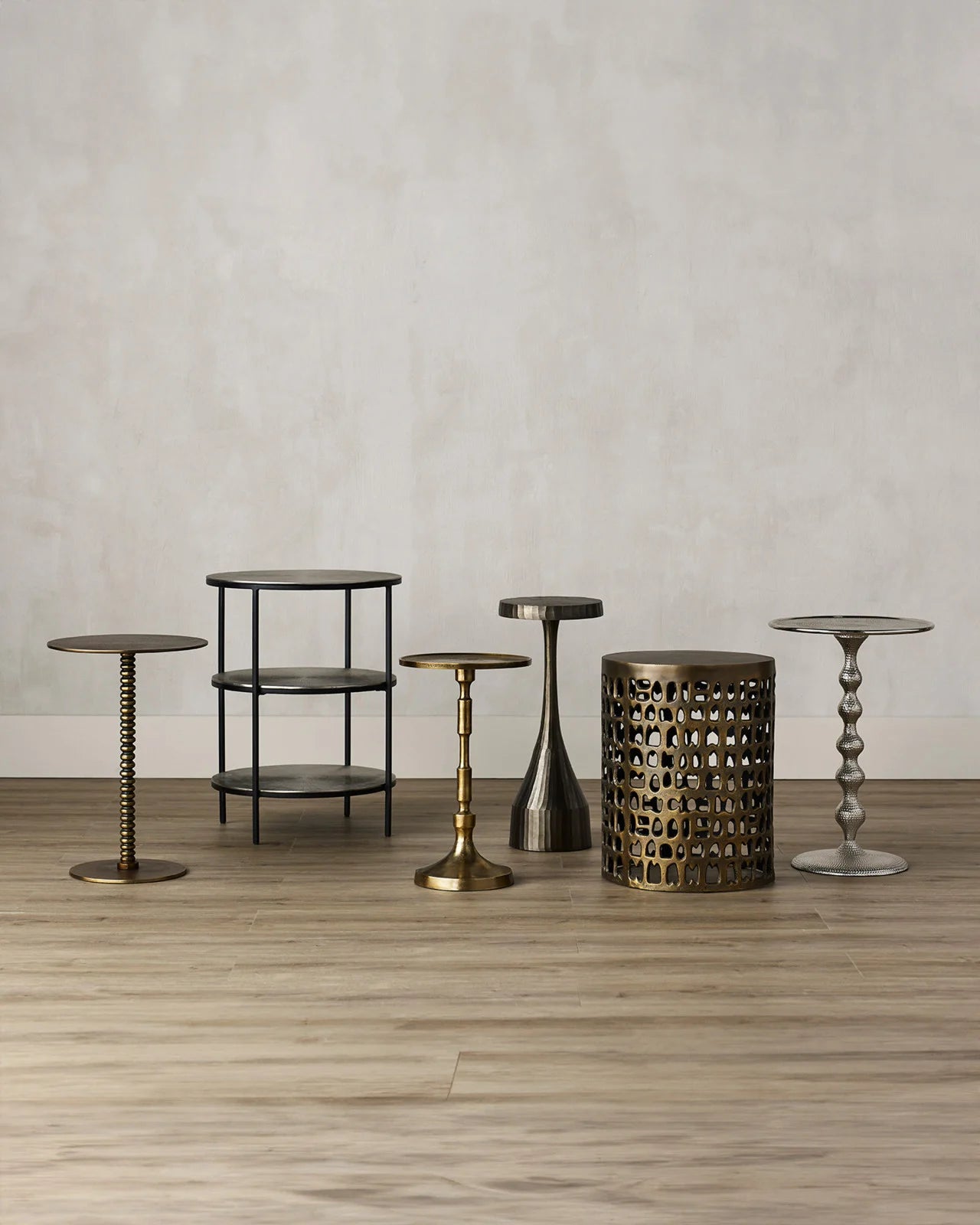 Pascal Brass Accent Table