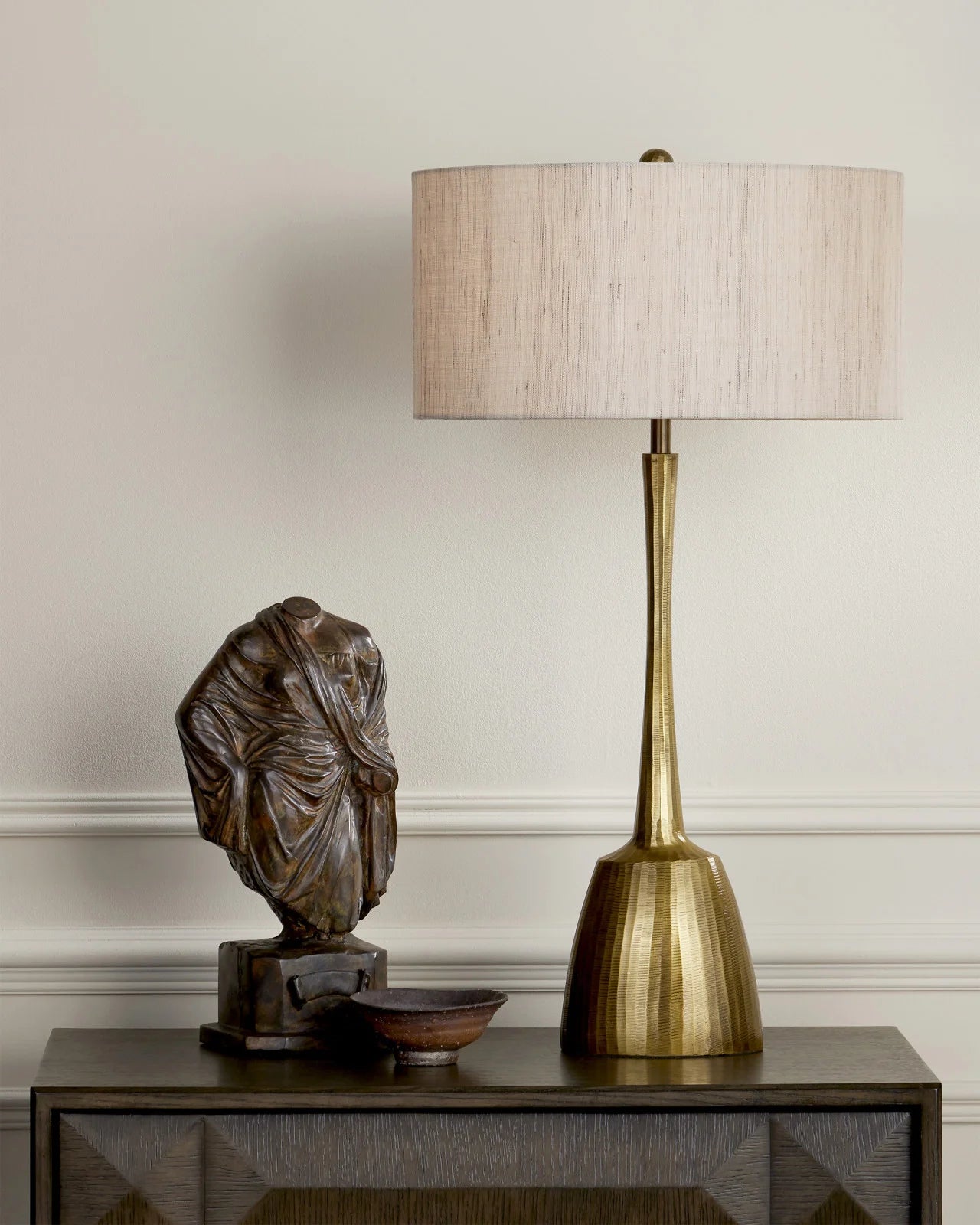 Cheenee Brass Table Lamp